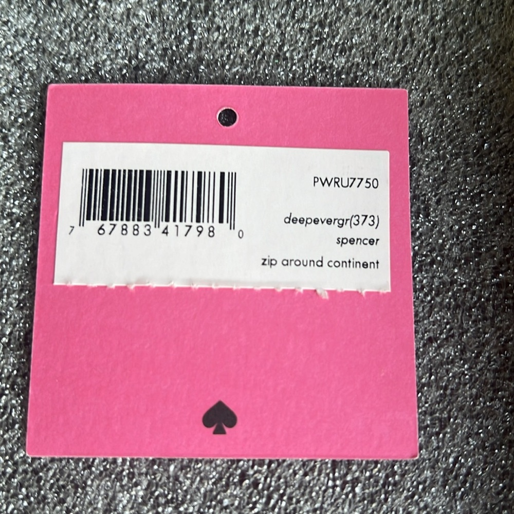 New Kate spade long continental wallet blue - Picture 4 of 9